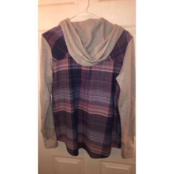 columbia flannel hoodie - Picture 2 of 3